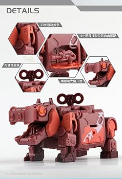 Amazon.co.jp: 52TOYS BEASTBOX BB 07HA ヒポウ : おもちゃ