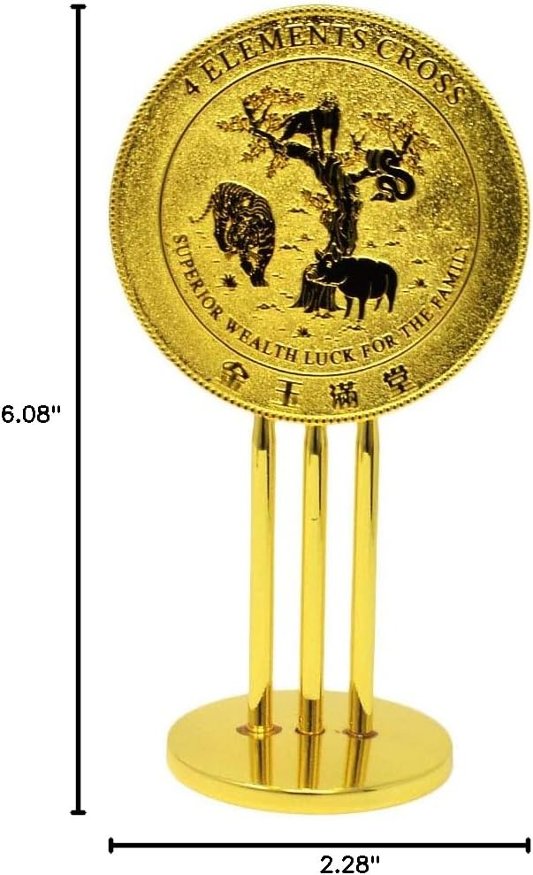 Feng Shui 4 Elemet Mirror New W3780