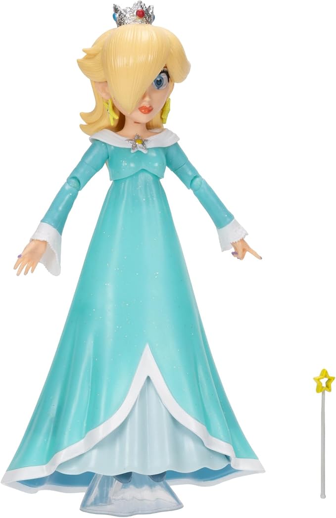 Figura de acción Rosalina Super Mario Galaxy, 5", accesorios miniatura 12