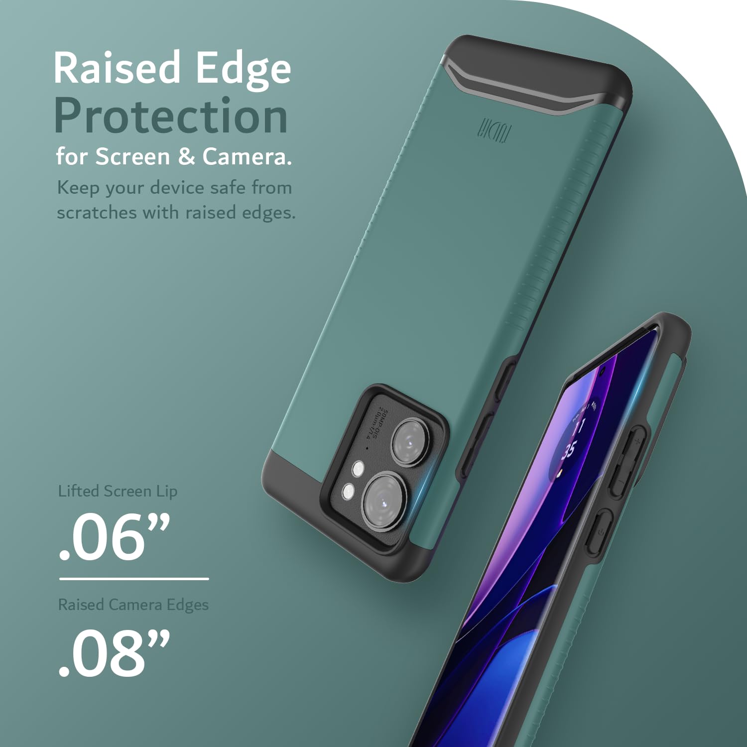Amazon.co.jp: 「米軍規格・MagSafe対応」TUDIA Motorola Edge 40 用 