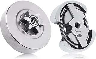 Mtanlo 3/8-6T Spur Sprocket Clutch Drum Assembly Kit For Husqvarna 120 36 41 136 137 141 142 235 235E 240 236 Jonsered 2035 2036 2040 2041 Partner 350 351 Chainsaw 530047061