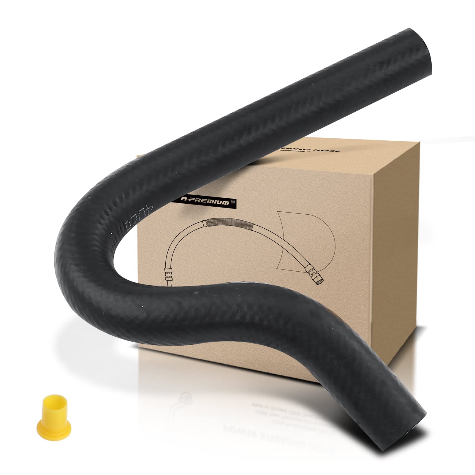 A-Premium Power Steering Hose Return Line Hose Assembly Compatible with Acura TSX 2006 2007 2008 L4 2.4L Pipe To Reservoir