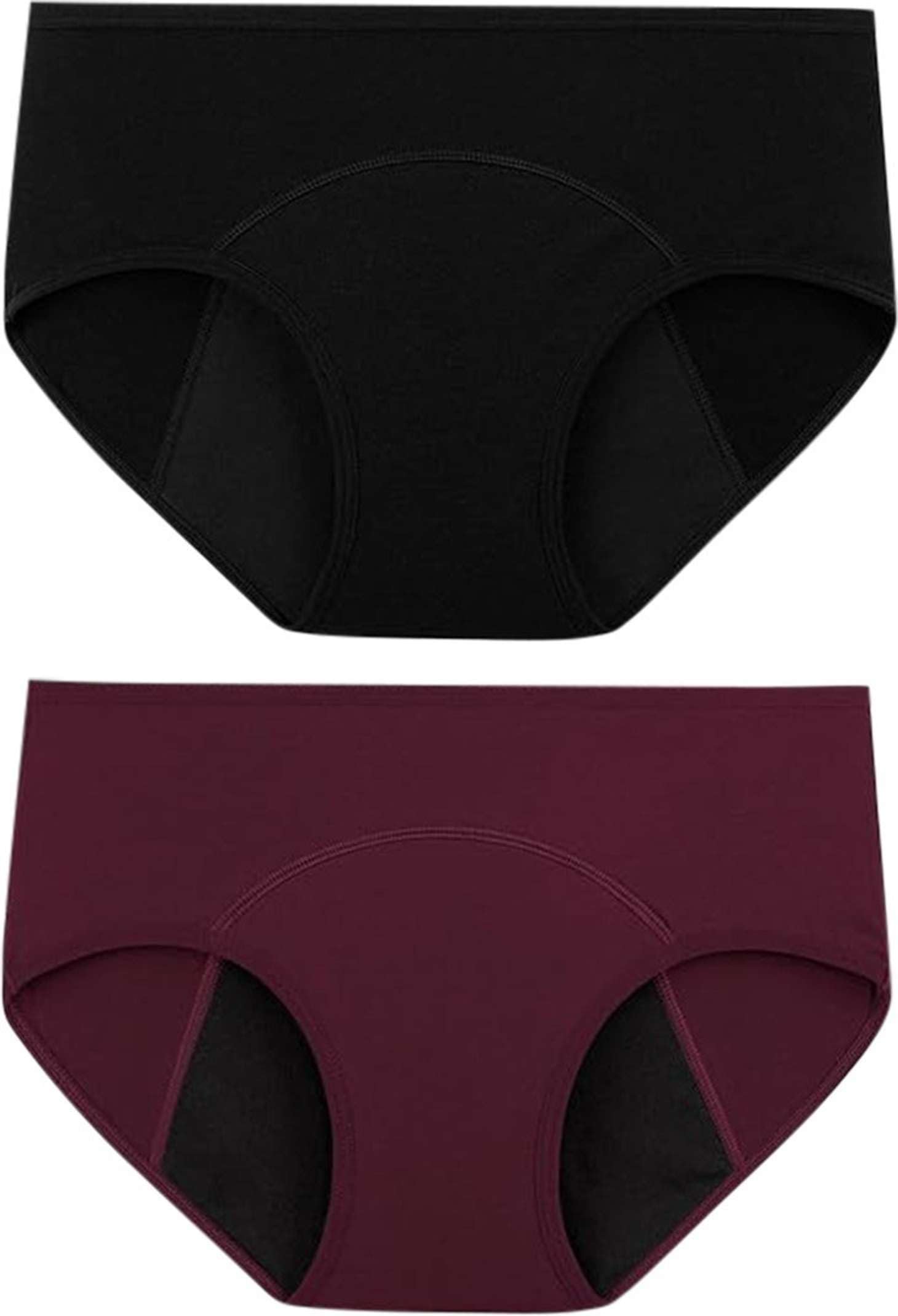 smileai fashion Leak-Proof Period Panties & Postpartum Cotton Underwear | Reusable Washable Hipster Panty, Medium to Heavy Flow | Overnight Protection | Skin-Friendly Breathable Panties-picture-55