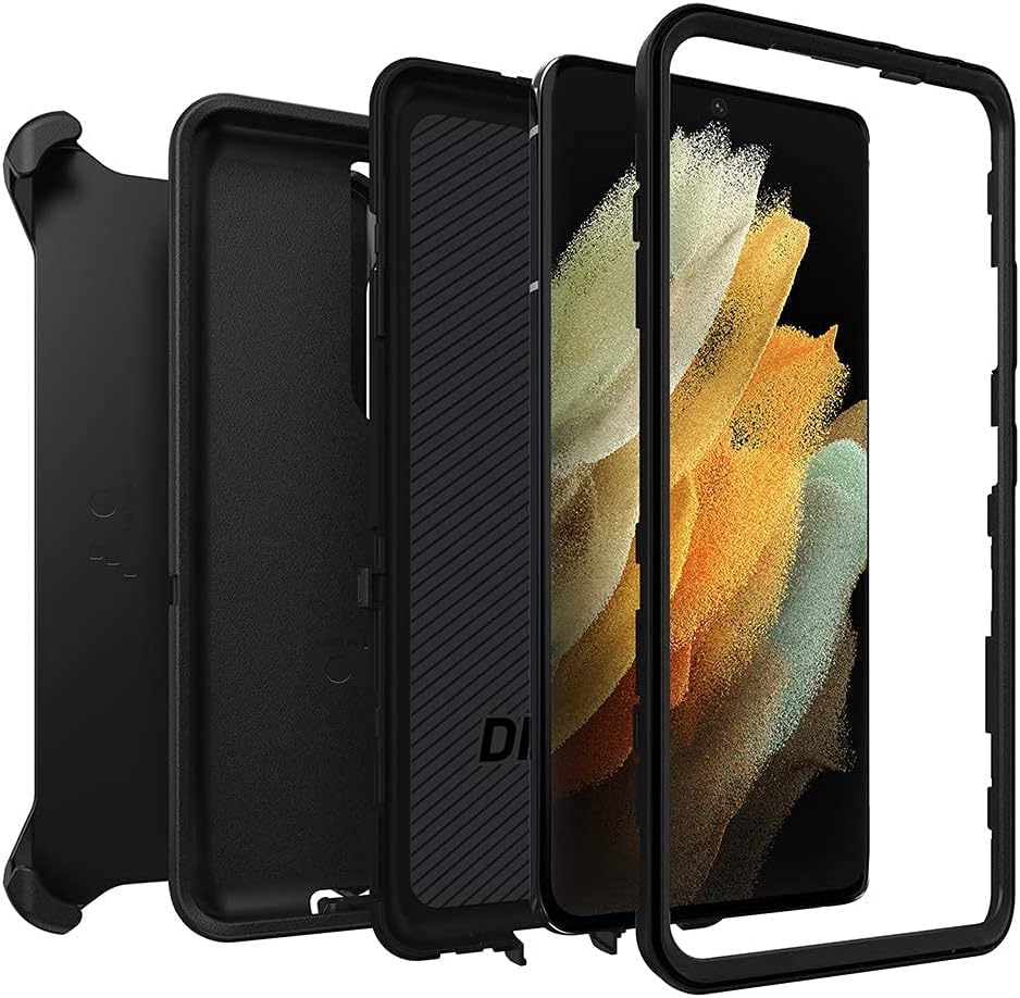 Amazon.com: OtterBox Galaxy S21 Ultra 5G (Only) - Defender Series