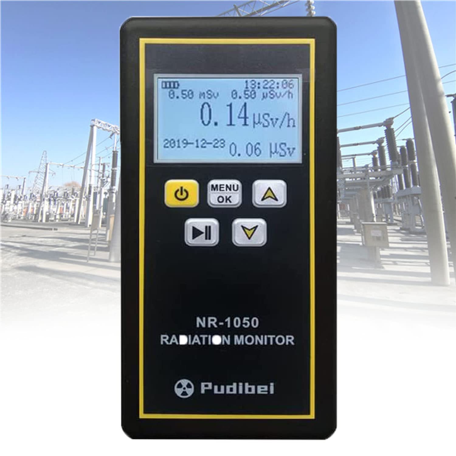 Geiger counter KLUFO dosimètre portable de rayonnement nucléaire x β y