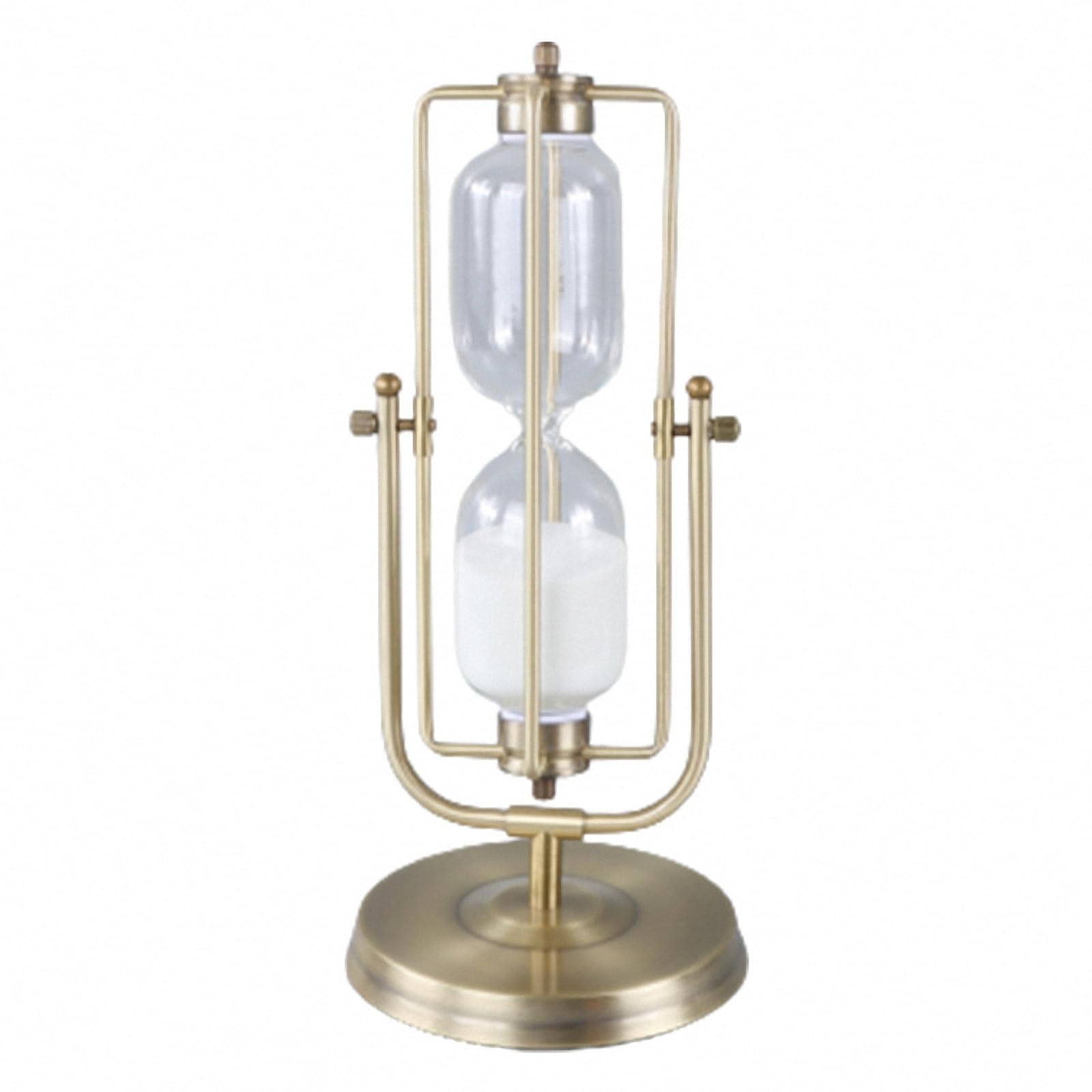 Adorno Creativo de Reloj de Arena Giratorio Cuadrado de 15/30/60 Minutos, decoración de Temporizador de Arena con Cuenta Regresiva para Sala de Oficina, Regalo para Amigos,Style,15min