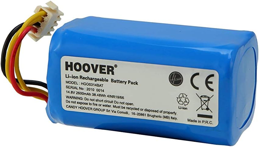 Batterie Au Lithium Pour Aspirateur Hoover B013 - Rechargeable - Noir - Batterie Originale