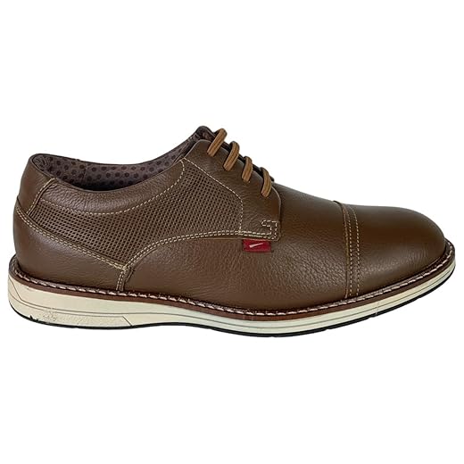 Sapato Ferracini Masculino Kingston 6151-675I Tabaco