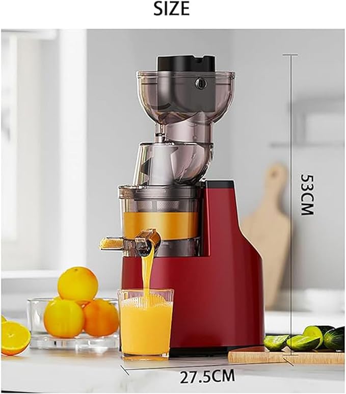 Extractor de Jugos Prensado Lento Boca Ancha 150W 220V Automático miniatura 2