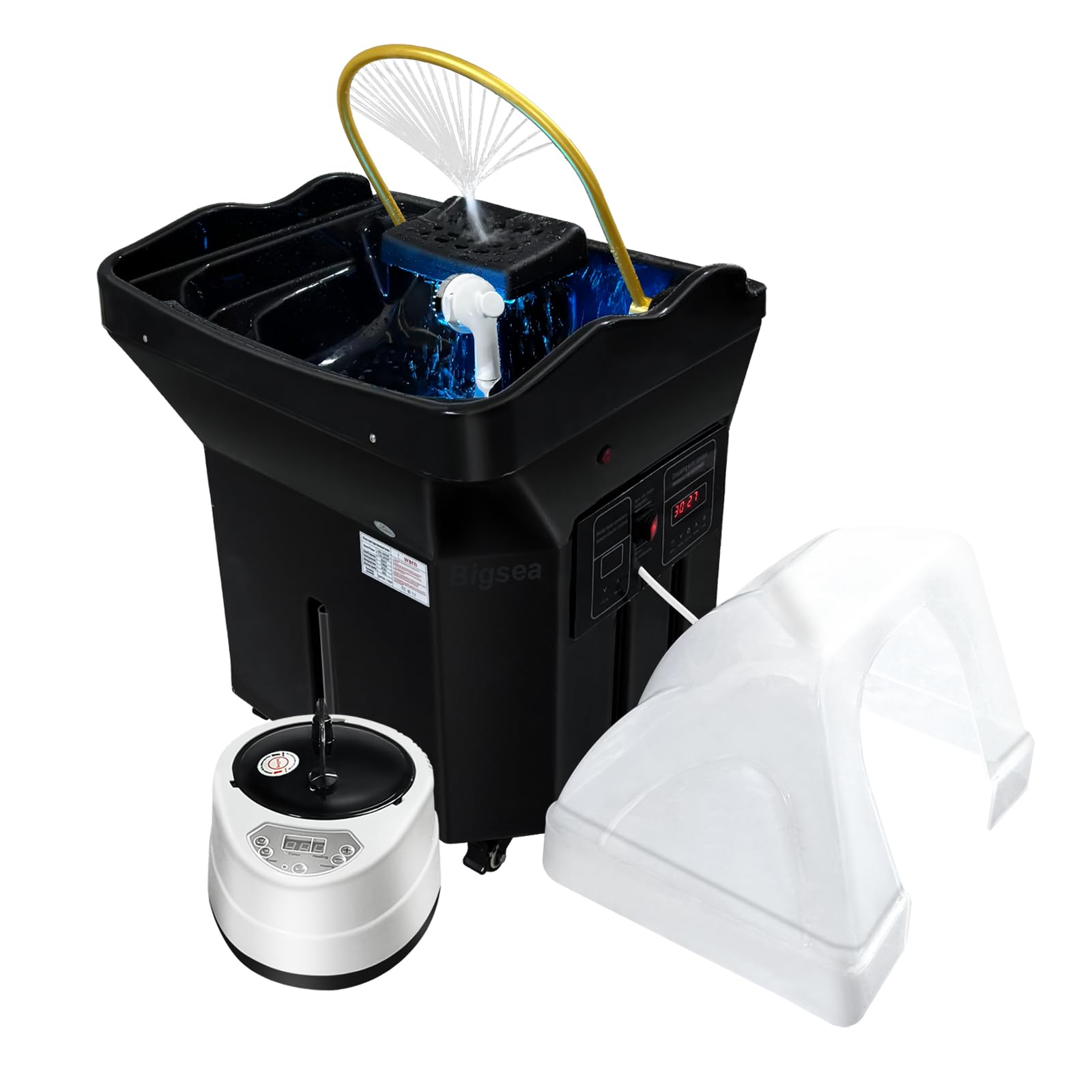 KAMIKA　ヘッドスパ Amazon.com: Bigsea Japanese Head Spa Equipment Sink Portable with