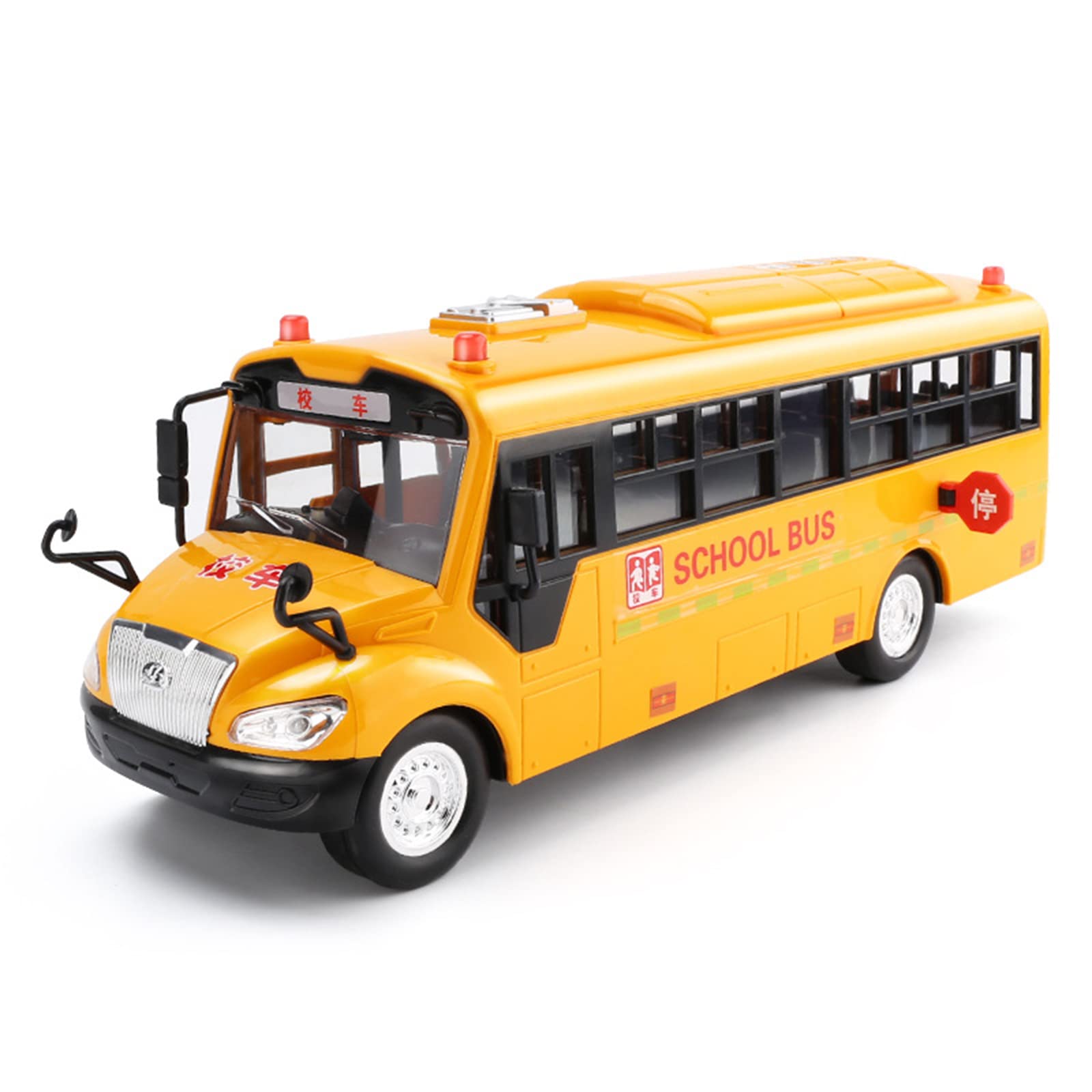 Buy Inertia School Bus Toy,Huge Yellow School Bus with Lights And Cool