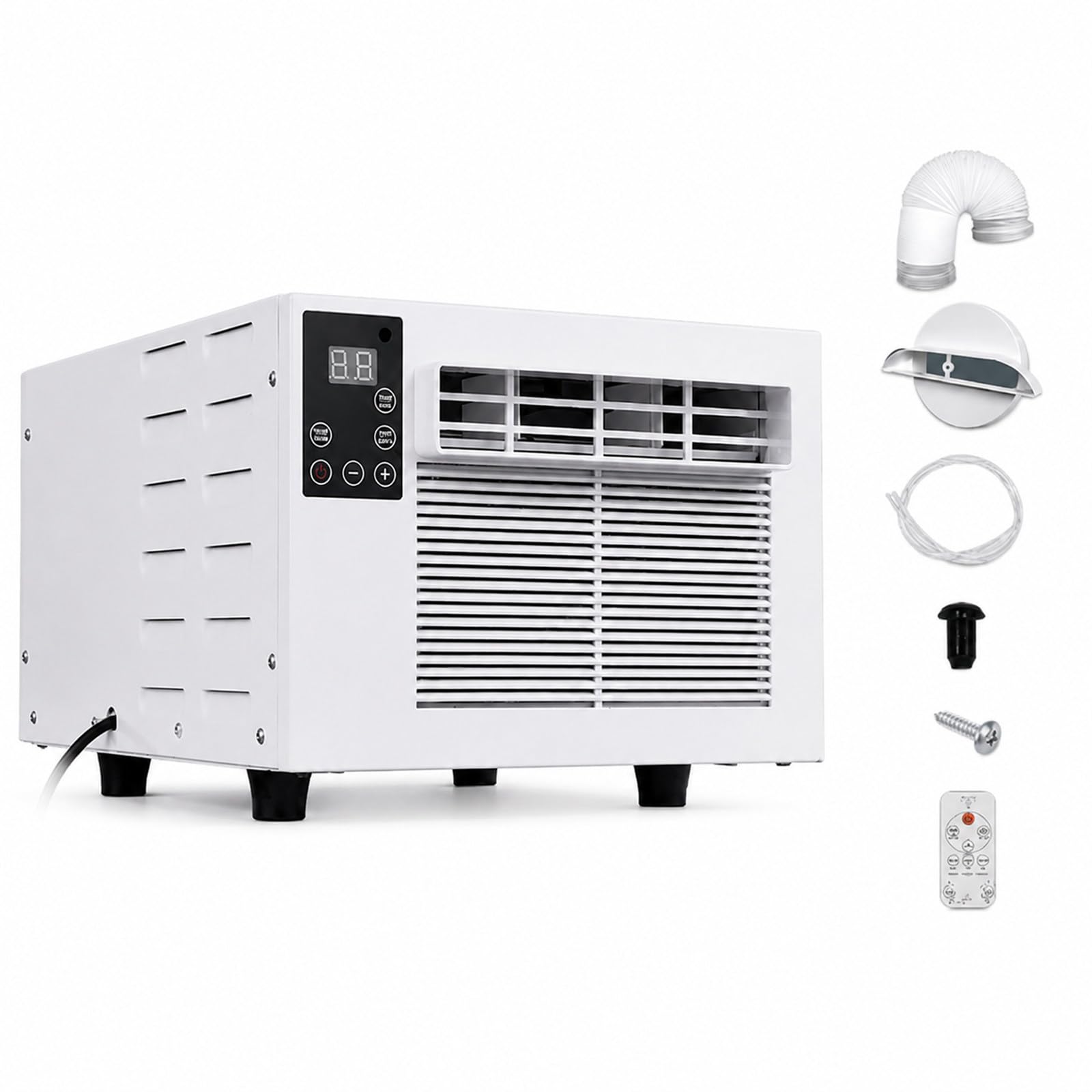 JIYINGHUI Portable Tent Air Conditioner 1877 BTU with Remote