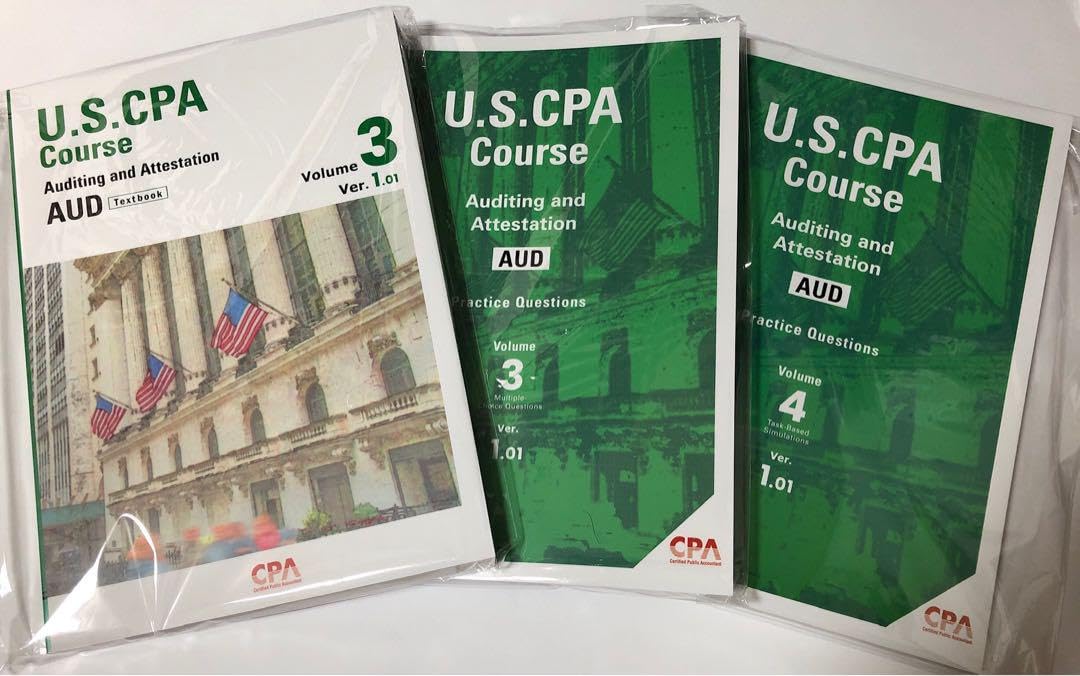 Amazon.co.jp: USCPA AUD 監査 テキスト 問題集 米国公認会計士 CPA 