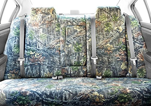 Caltrend Camouflage Slip On Seat Covers, Fits 2019-2022 Ram 1500 Rear 40/60 Split Bench Water Resistant, Uv Resitant, Precision Fit, 2-Year Warranty Hunter Camouflage Insert And Trim #TOP10