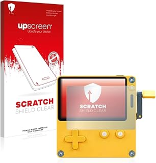 upscreen Scratch Shield Screen Protector compatible with Panic Playdate - HD-Clear, Anti-Fingerprint