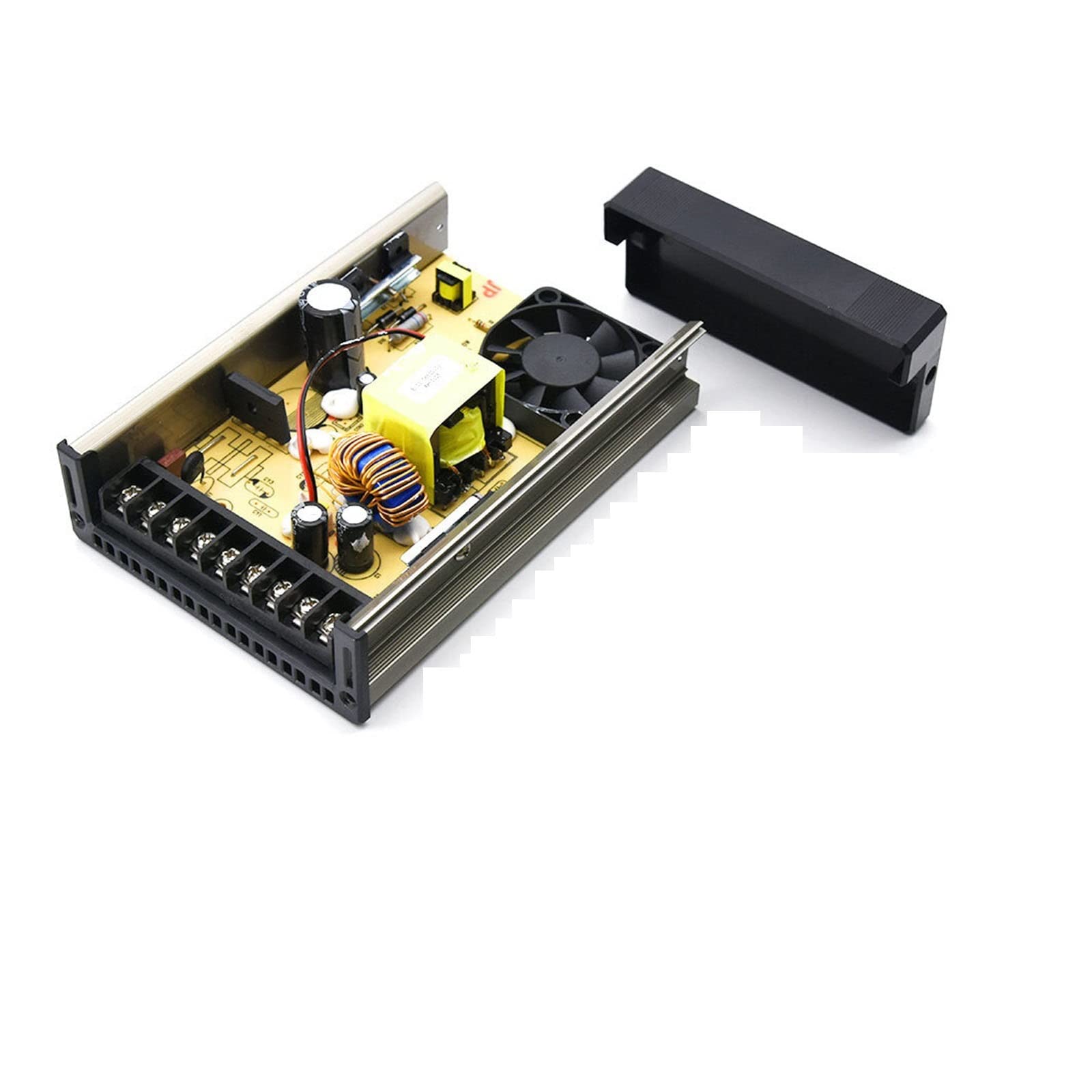 Fuente de alimentación LED Transformador de iluminación Transformateur a Prueba de Lluvia for Exteriores 12v 24v Tira de Fuente de alimentación de conmutación LED Controlador LED(12V200W)