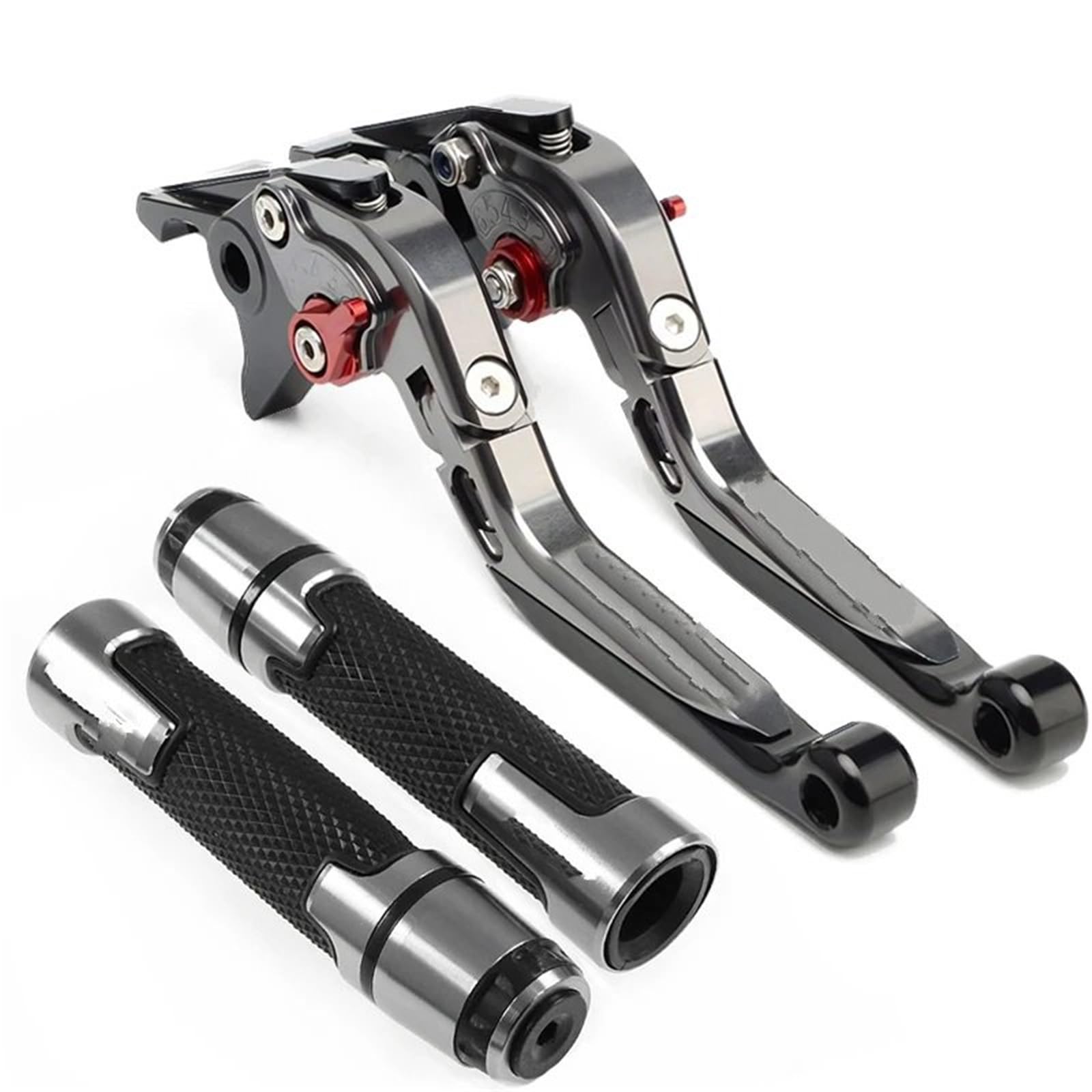 Onmaweyb N Brake Clutch Lever Bike Fit For Yamaha Yzf R3 Yzfr3 2015-2023 Yzf-R3 Motorcycle Accessories Folding Brake Clutch Levers Handlebar Grips(N)