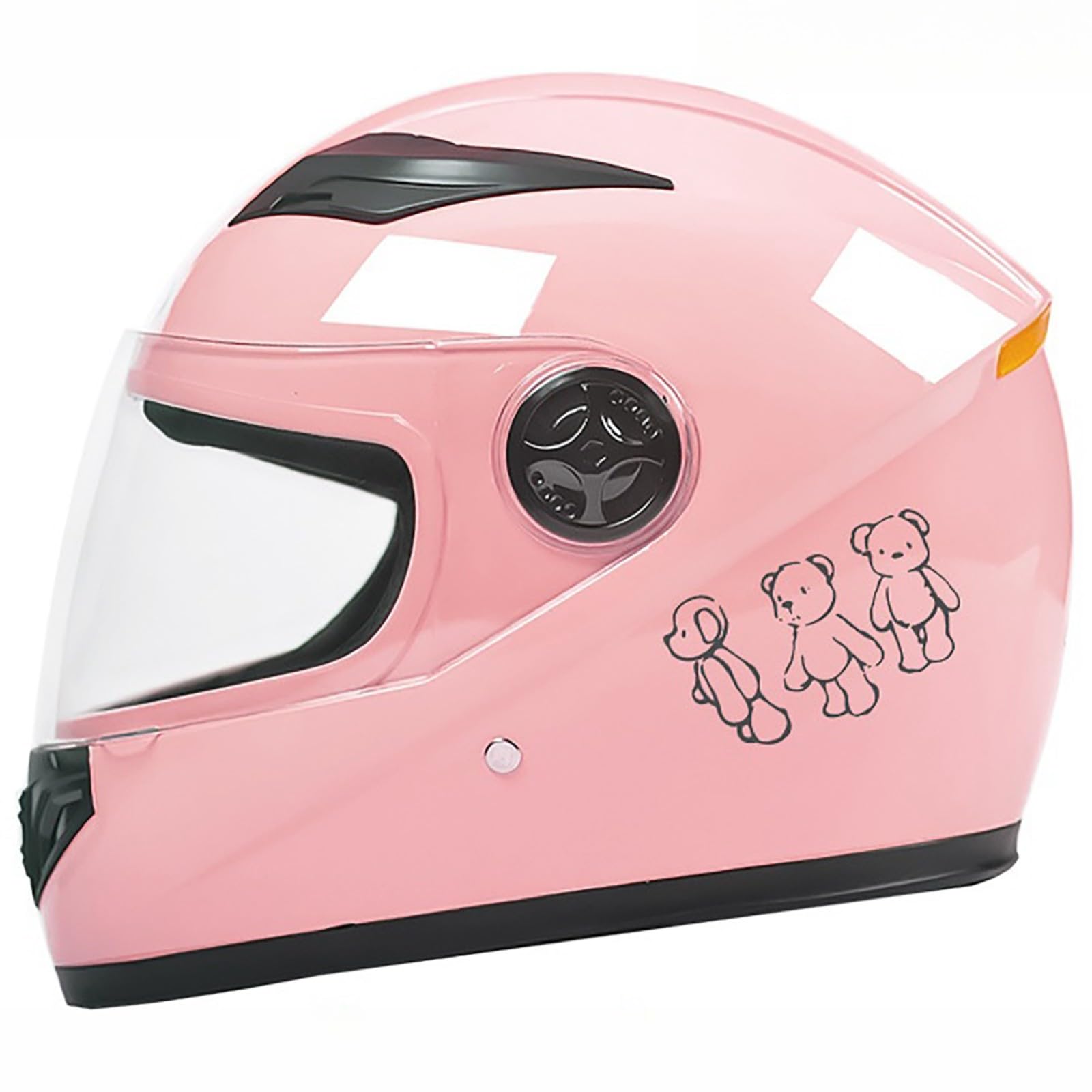 Kask motocyklowy, integralny kask motocyklowy, kask typu Crash, z wizjerem, kask motorowerowy