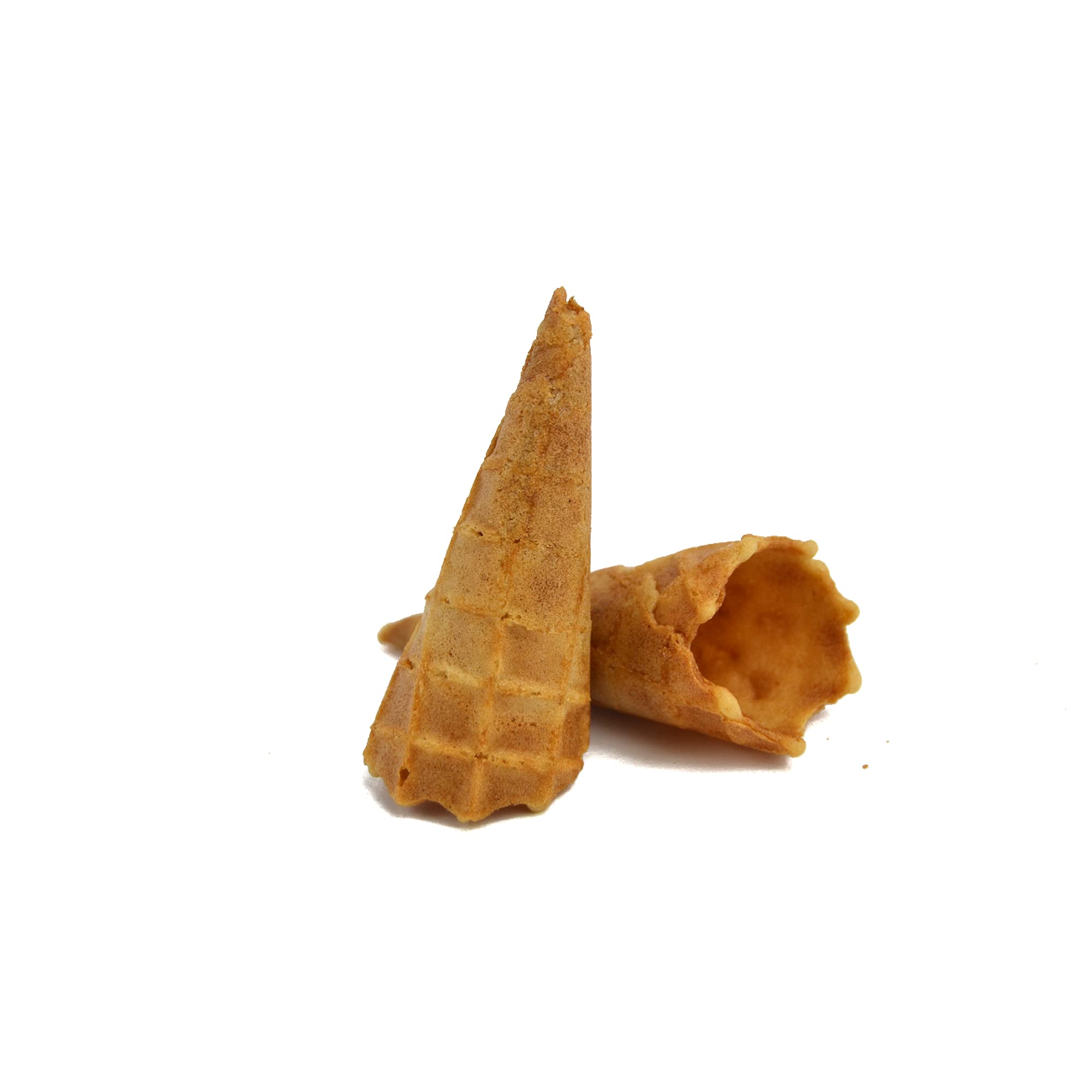 PZ 378 CONI PICCOLI SENZA GLUTINE E SENZA LATTOSIO + PZ 1000 CIALDA TONDA SENZA GLUTINE PER GELATO,YOGURT E SEMIFREDDI CONO BISCOTTO DI CIALDA WAFER
