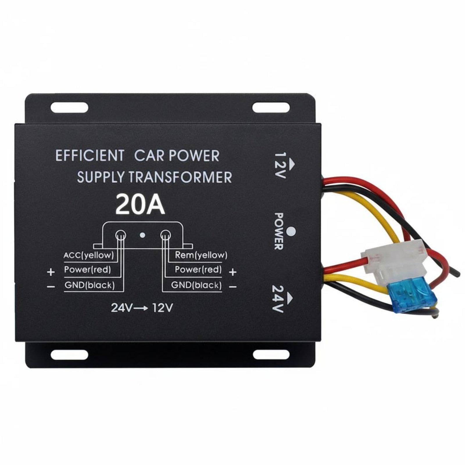 24V to 12V Buck Converter Converter Overload Protection 24V to 12V Electric Potential Reducer Stable Performance Truck Electric Potential Reducer 20A 240W-image-44