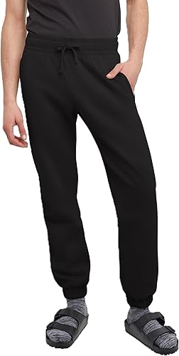 Hanes Originals - Pantalones deportivos para hombre pantalones deportivos de forro polar pesado con bolsillos entrepierna de 30 pulgadas