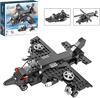 Military Fighter Jet Building Sets 3in1 Creator Helicopter Building Kit City Plane Army Warships War Airplane Building Toys 177 PCS Construction Playset STEM Toys Gift for Boys Girls Kids Aged 6-12