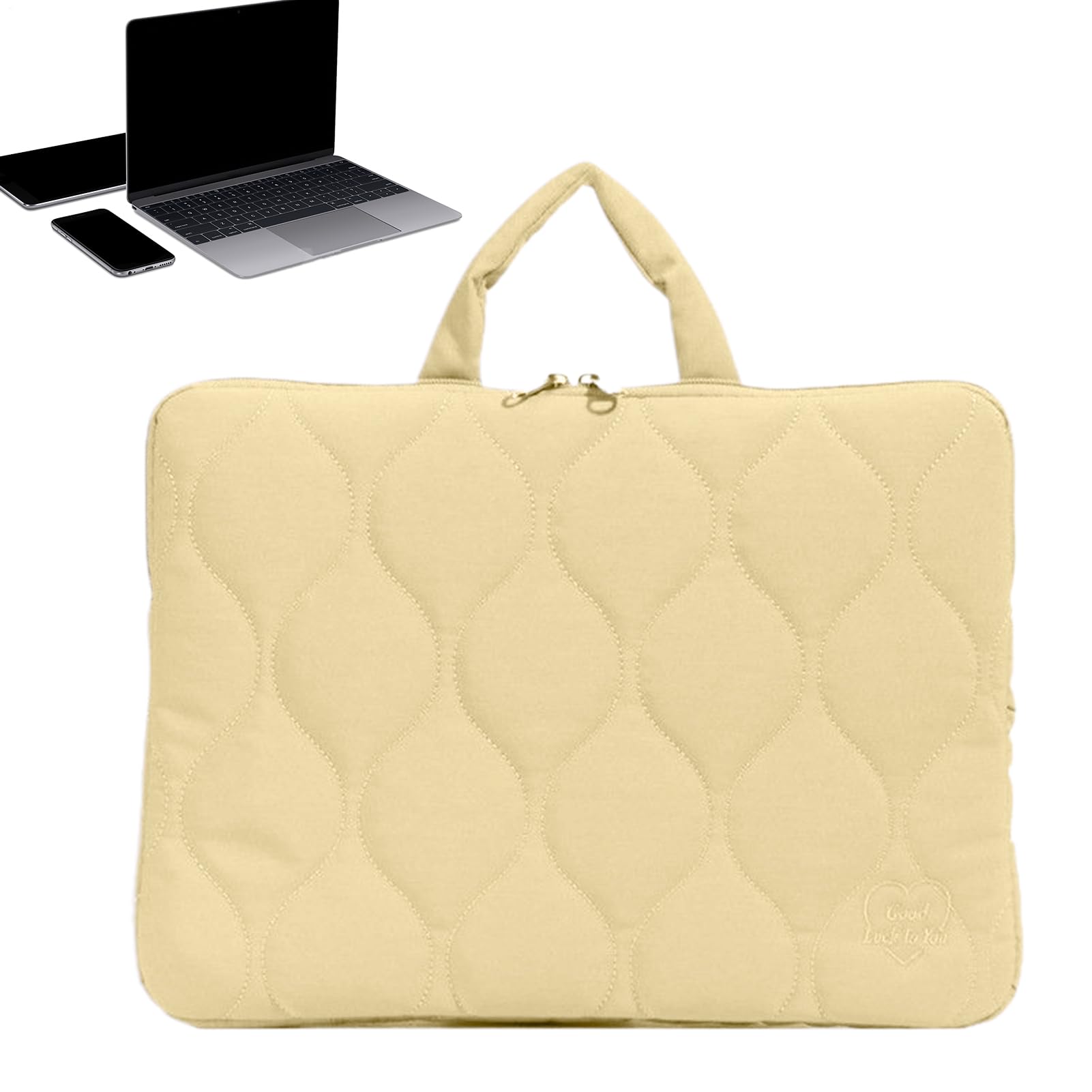 Sac d'ordinateur portable antichoc avec couverture robuste pour accessoires