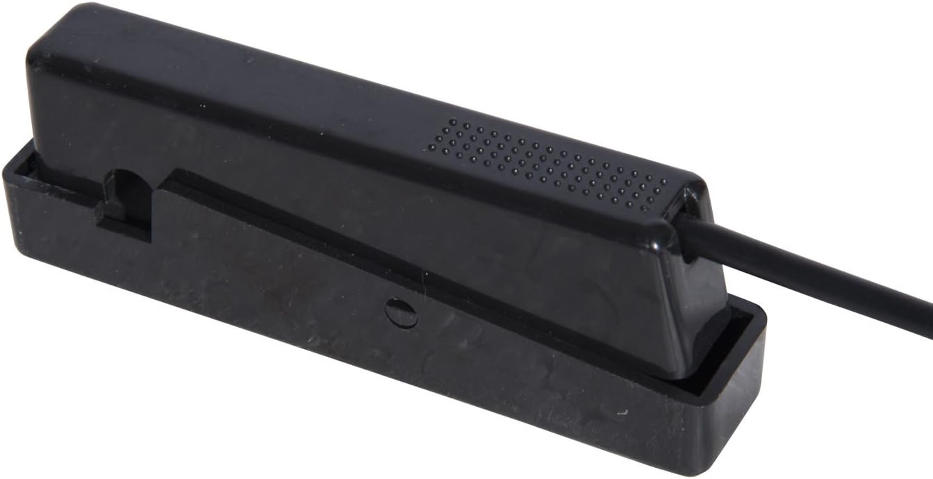 Close-up of the inductive pickup clamp