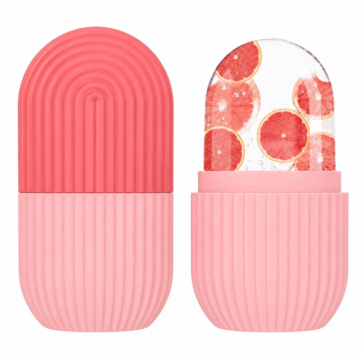 Ice Roller for Daily Facial Skin Care, Reusable Silicone | All Skin Types, Reduces Puffiness, Shrinks Pores, Customisable Recipes, Hygienic Design-picture-16
