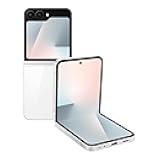 Galaxy Z Flip7 FE Cell Phone, 128GB AI Smartphone, Unlocked Android, Long Battery Life, 2025, US 1 Yr Manufacturer Warranty, White