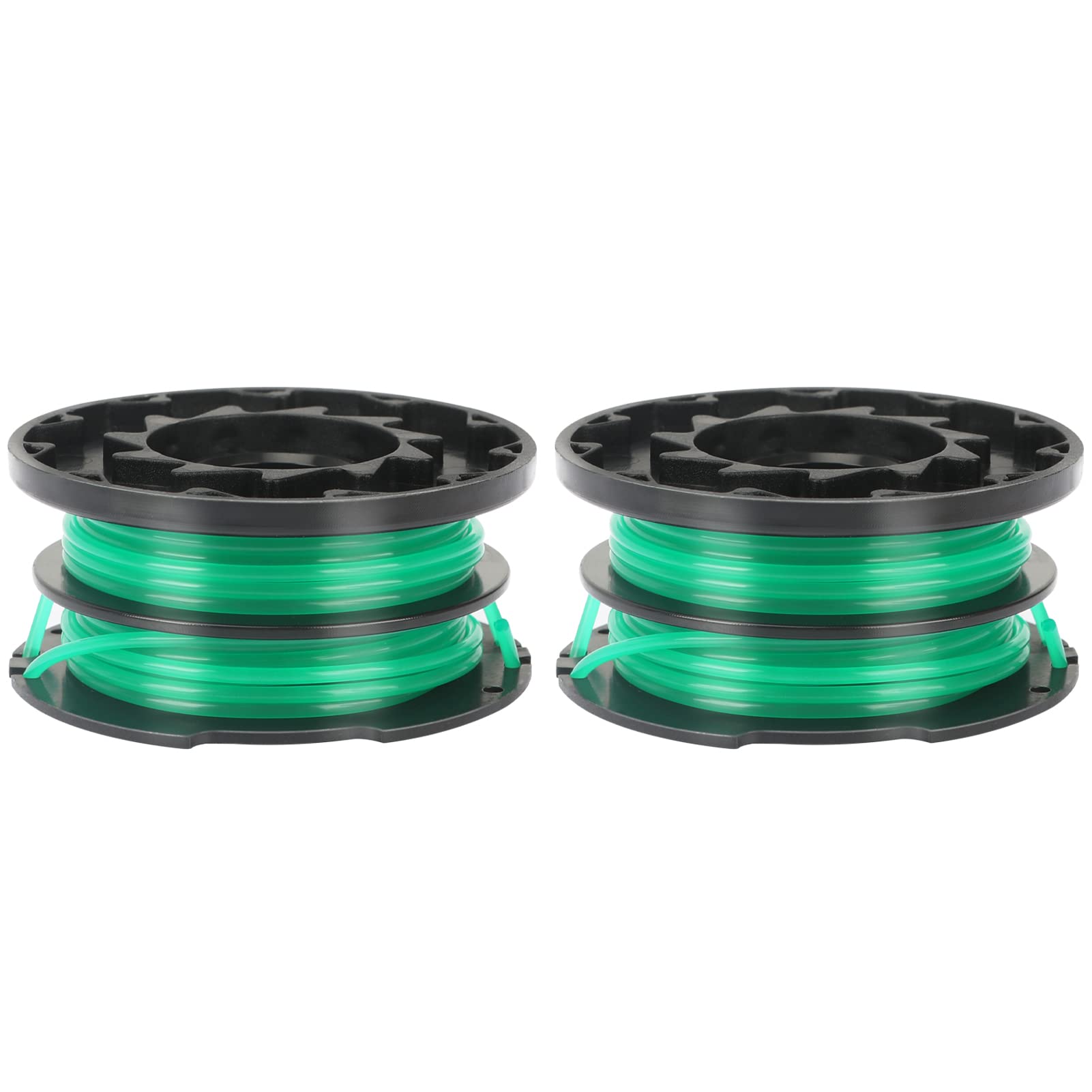 EFD-080 String Trimmer Dual Line 0.080" 20ft Compatible with Black and Decker LST560C OF50150TS 90635923 885911487801 60V MAX EASYFEED String Trimmer/Edger (2 Pack)