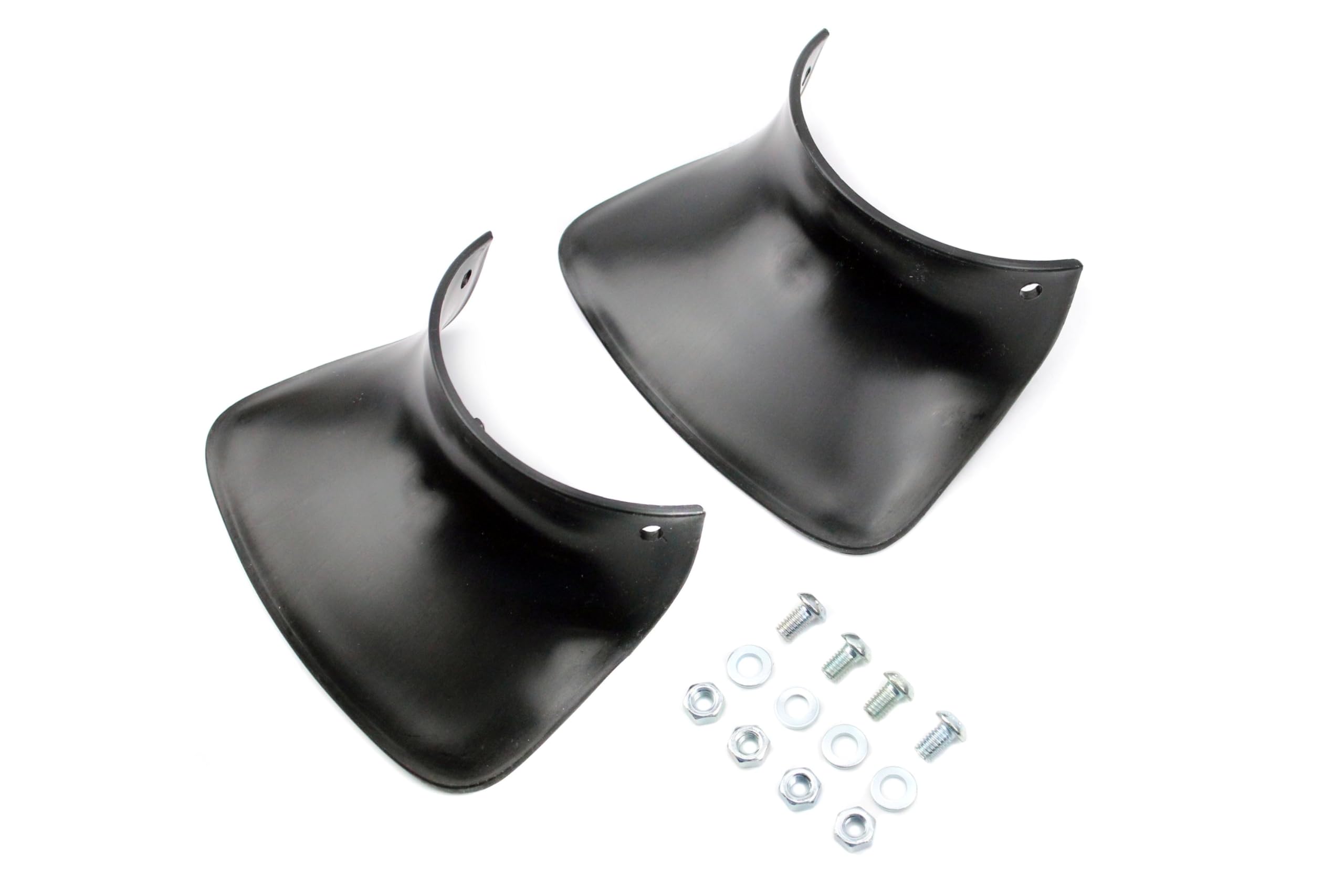 BISOMO Komplett-Set Kotflügel Schutzblech Vorderrad Hinterrad Spritzschutz Simson S50 S51 S70 Schwarz grundiert