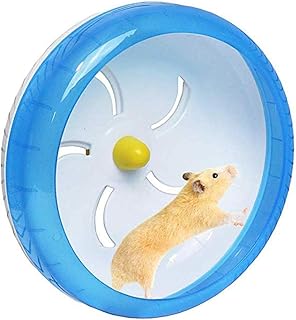 Sugar Glider Wheel Running Wheel for Sugar Glider Gerbil Wheel Hamster Wheel Super Silent Gerbil Running Saucer Toys Pet Exercise Wheel Small Animals to Rotate Hamster Supplies