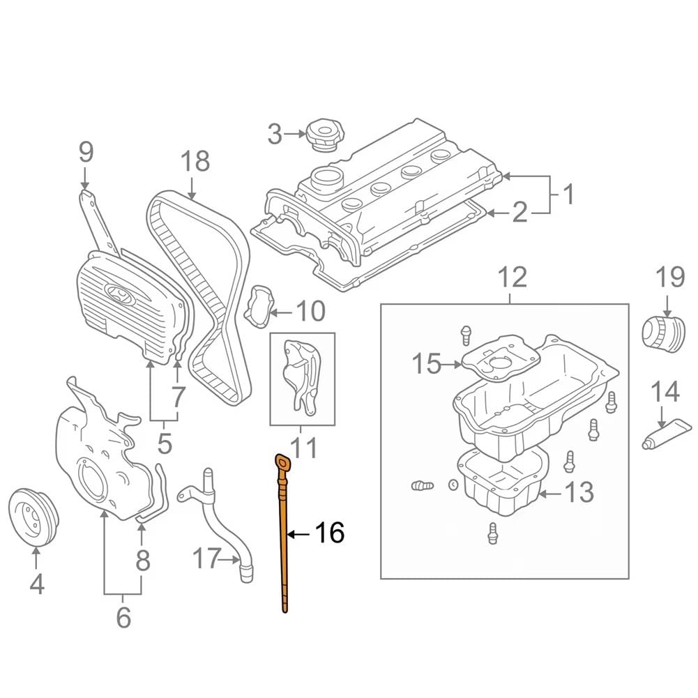 Para Kia Para Optima 2001-2005 2661138054