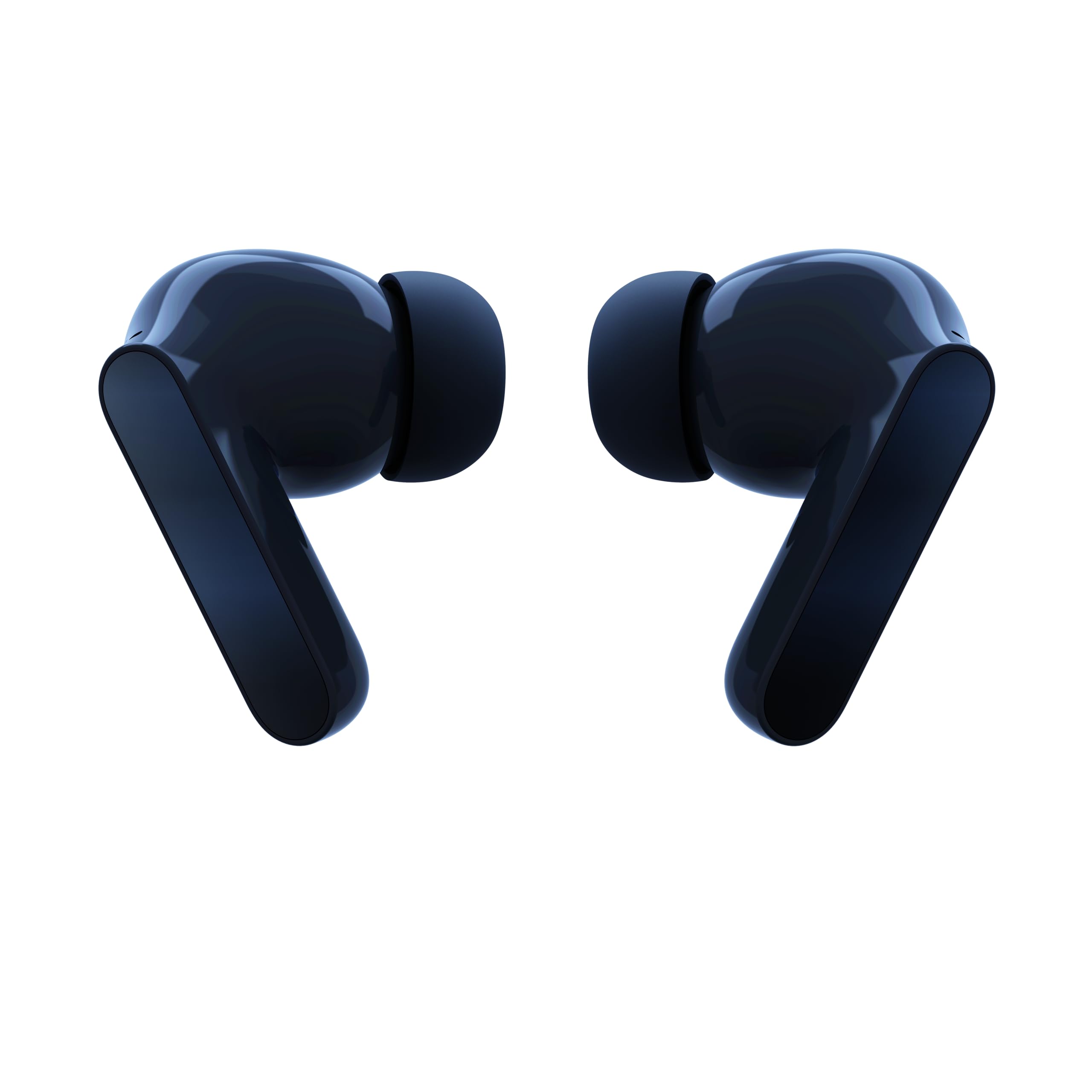 Motorola Moto Buds, Bleu Marine [Version française] | écouteurs sans fil, Son immersif avec Dolby Atmos, réduction de bruit, autonomie 42 heures, 3 micros