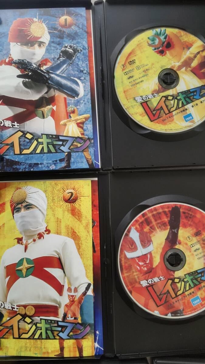 Amazon.co.jp: レインボーマン美盤 全8巻愛の戦士東宝DVD名作