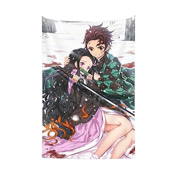 鬼滅の刃 TSUTAYA 全巻連動購入特典 布 ポスター 竈門禰豆子 堕姫 鬼滅の刃！堕姫＆妓夫太郎ポスター！ - メルカリ