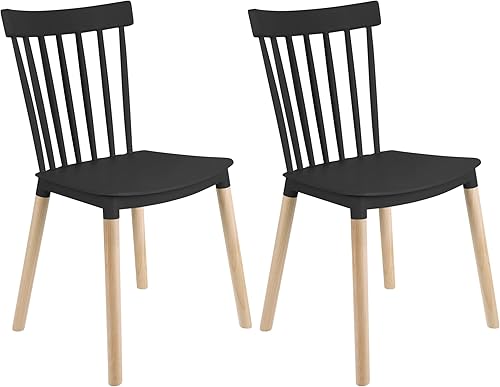 Simpol Home DSW - Sillas de plástico modernas sin brazos con patas de madera para sala, dormitorio, cocina, comedor, sala de espera, restaurantes, Simpol Home DSW - Sillas de plástico modernas sin brazos con patas de madera para sala, dormitorio, cocina, comedor, sala de espera, restaurantes,