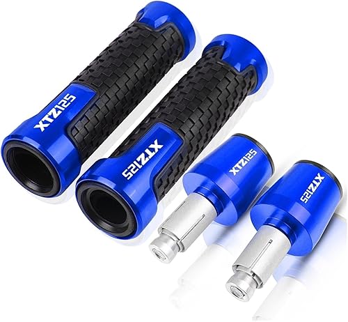 Miniatura 3 de Para Yamaha XTZ125 XTZ 125 XTZ-125 2003-2016 Manillar Agarraderas Manillar Tapones Tapa Extremo de la Barra