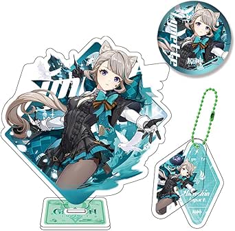 Amazon.com: PEaboo Genshin Impact Lynette Lyney Figure Acrylic Standing