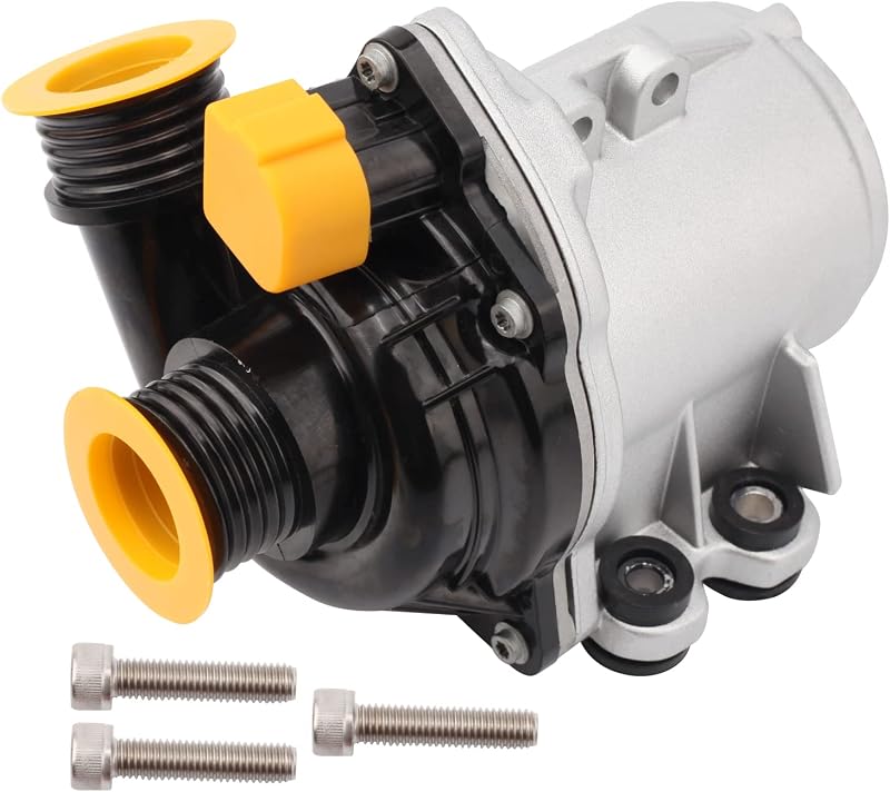 Electric Water Pump Fits B-M-W 335i X5(E70) 535i X6 Z4 135i X1 3.0L Turbo | Replaces OE 11517632426 11517563659 11517588885 11519455978,Fits N54 N55,Bolt On Replacement,Reduces Engine Overheating Risk