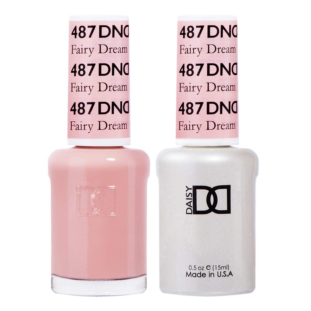 DND Duo Gel & Nail Polish Set - Fairy Dream 487-2x15ml
