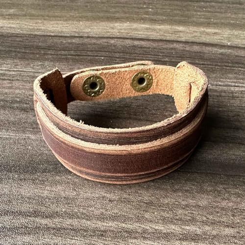 Image of Punk Rock Adjustable Buckle Wristband Pu Leather Cuff Bracelet
