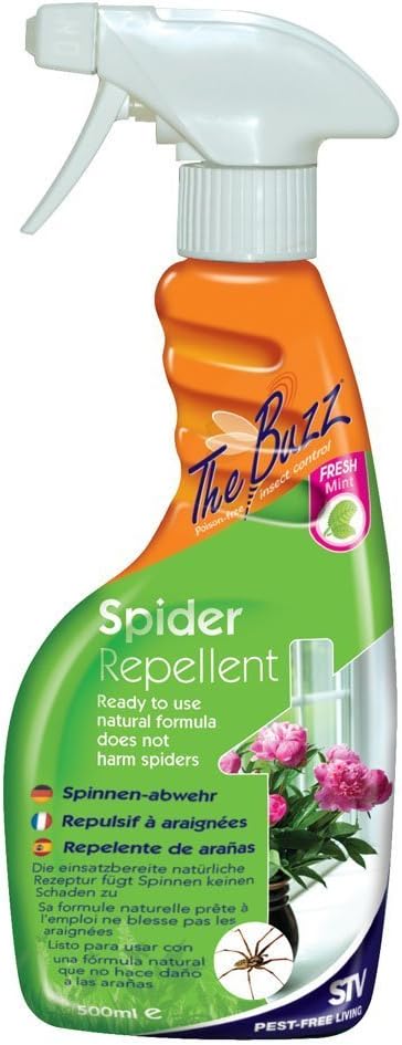 5x The Buzz Spider Repellent Spray - 750ml