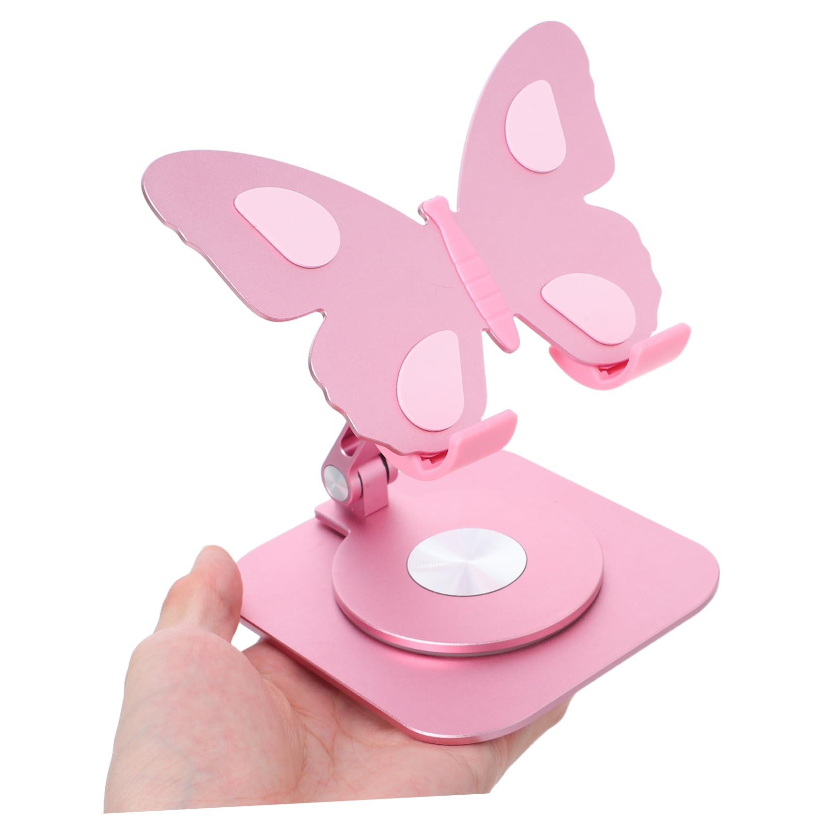 Soporte Plegable para Teléfono de Escritorio Giratorio 360°