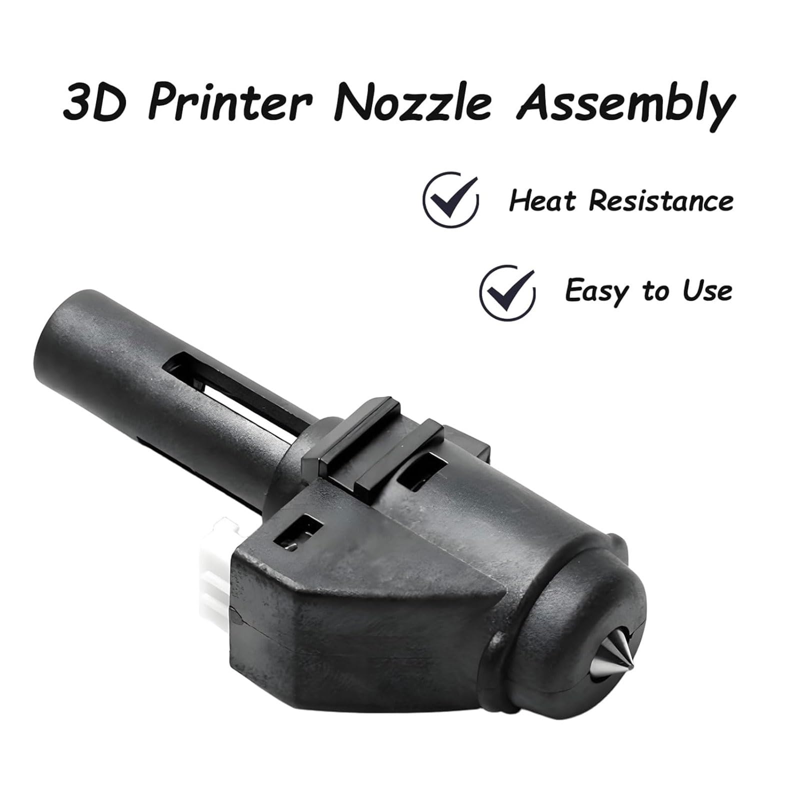 Boquilla Resistente a Altas temperaturas de 0, 4 mm de diámetro para Pieza de Repuesto de Impresora 3D Adventurer 3/4 240 °C Fácil instalación Boquilla de fácil reemplazo