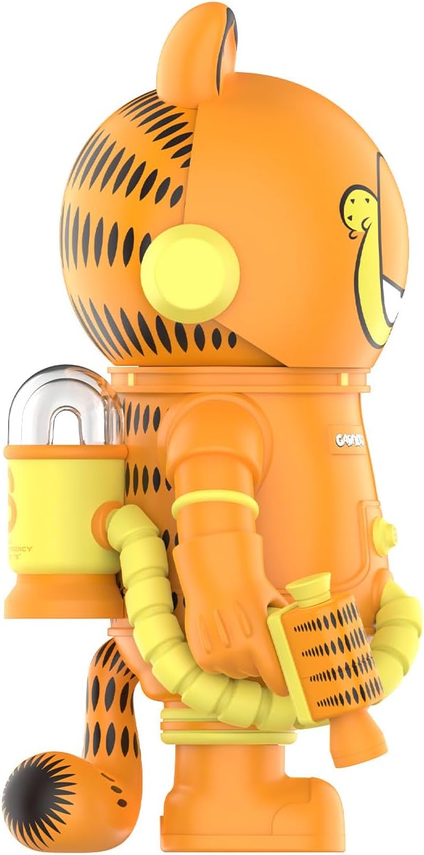 POP MART MEGA Space Molly 400% Garfield Collection Figurine, 12.6 Inch Height, Toys for Modern Home Décor, Collectible Art Toy