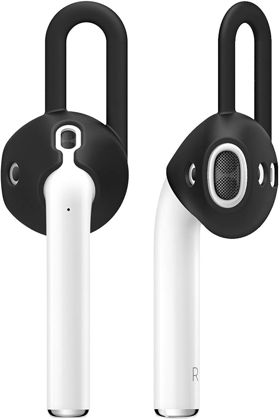 elago EarHook – [Compatible with Apple AirPods 1 & 2][Lightweight] [Long-Lasting Comfort] – for Apple AirPods 1 & 2 (Black)