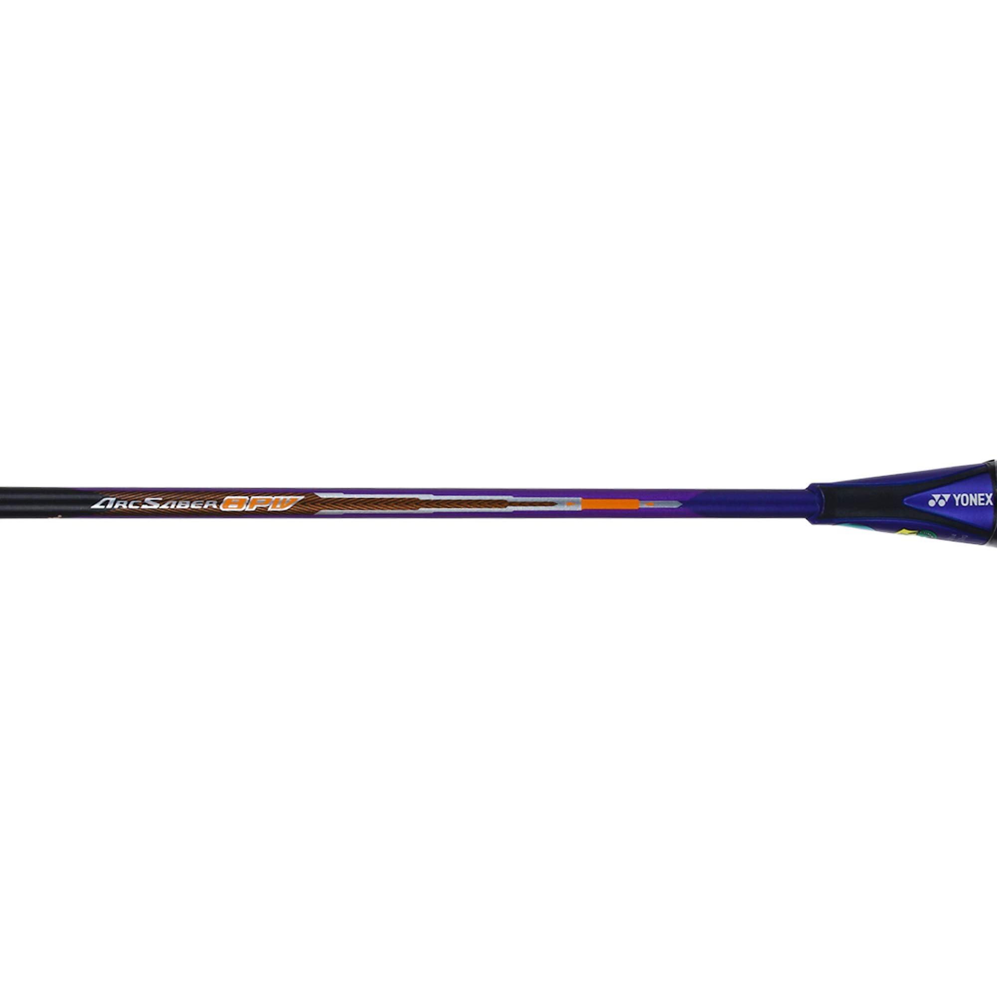 YONEX ARC SABER F8 バドミントンラケット くわえ込む球持ちで精密コントロール性能を高めたバドミントン