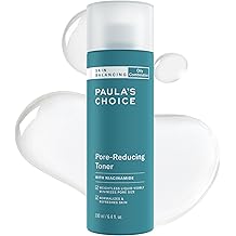 Paula's Choice SKIN BALANCING Pore-Reducing Face Toner with Niacinamide, for Oily Skin &amp; Combination, Minimizes Large Pores, Controls Oil &amp; Shine, Hydrates &amp; Replenishes, Fragrance-Free